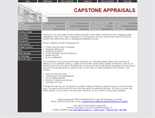 Tablet Screenshot of capstoneappraisalsllc.com